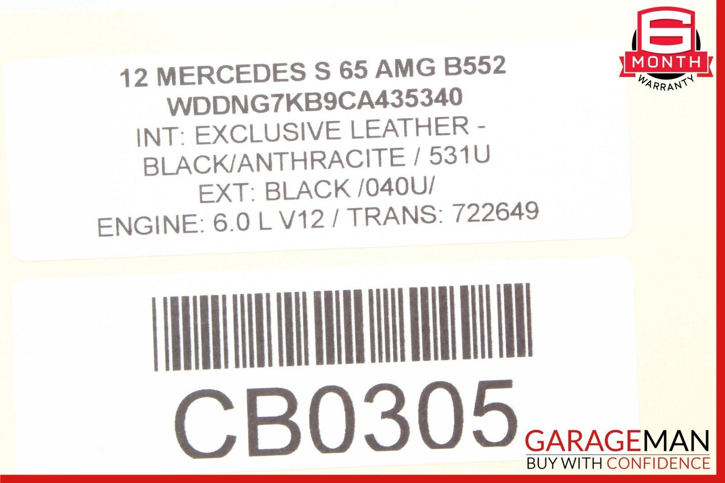 07-14 Mercedes W221 S65 AMG S550 Rear Left Camber Strut Upper Control Arm OEM