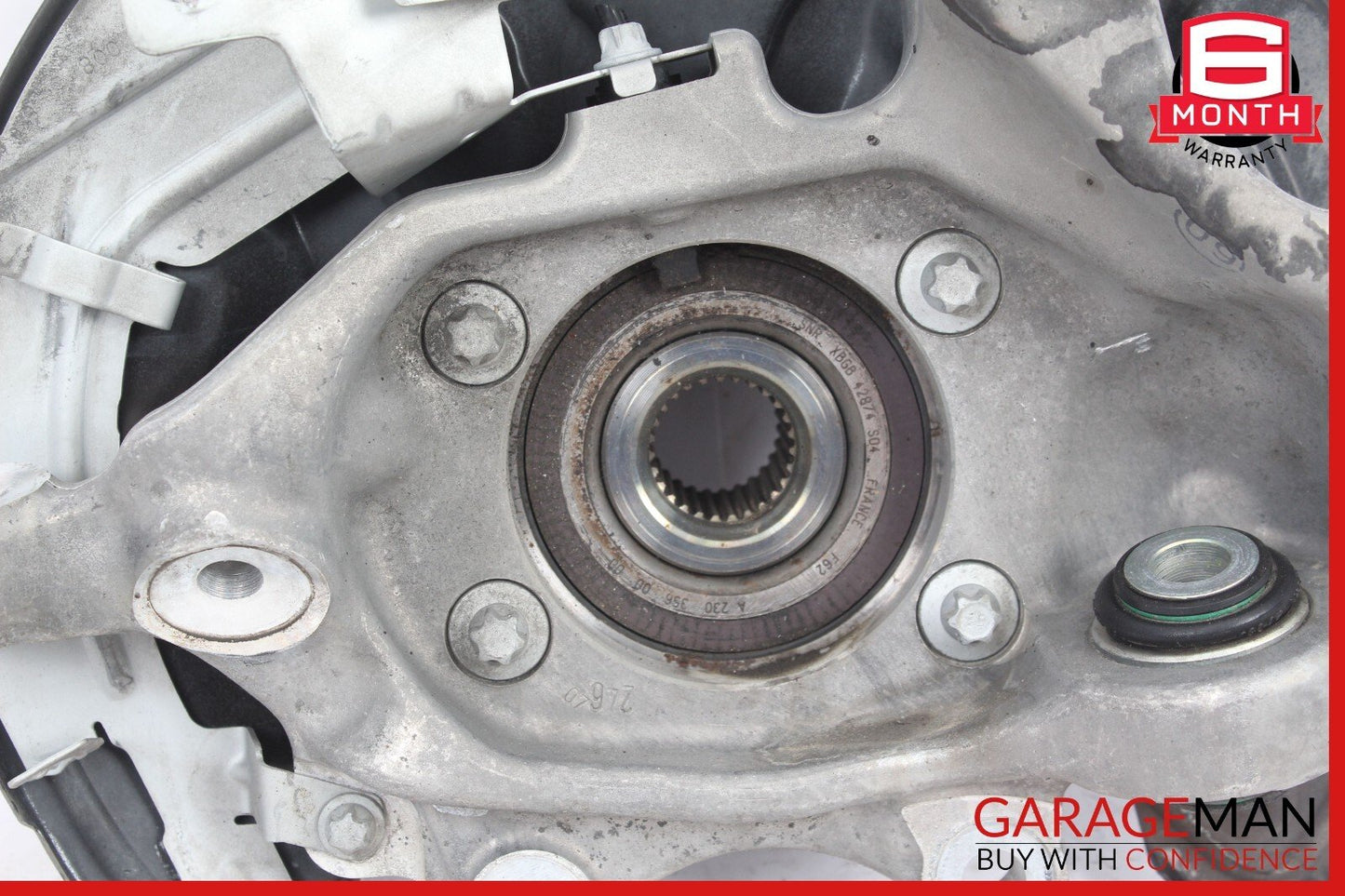 15-20 Mercedes W205 C350e C400 Rear Left Driver Side Spindle Knuckle Hub OEM
