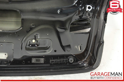 12-18 Audi A6 Rear Trunk Lid Deck Shell Panel Black OEM