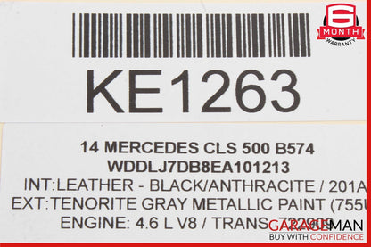 11-20 Mercedes S550 CL550 E550 CLS550 4.7L Engine Motor Timing Cover OEM