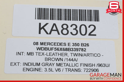 03-09 Mercedes W211 E350 E550 Front Left Driver Side Door Control Module OEM
