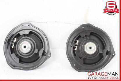 08-15 Mercedes X166 GL450 Front Right & Left Door Sound Speakers Set of 2 OEM