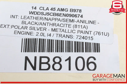 14-19 Mercedes W117 CLA45 AMG Front Left Side Wheel Spindle Knuckle Hub Bearing