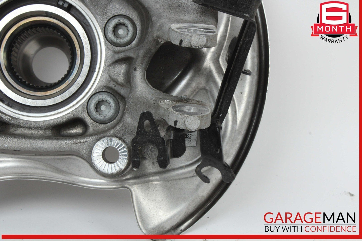 18-25 Audi Q5 Rear Left Driver Side Spindle Knuckle Wheel Hub 80A505435J OEM