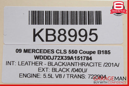 06-11 Mercedes W219 CLS500 Left Driver Side Door Window Regulator Motor Unit OEM