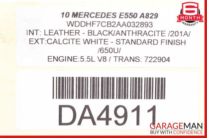 10-18 Mercedes W212 E550 CLS500 Rear Right or Left Door Audio Sound Speaker OEM