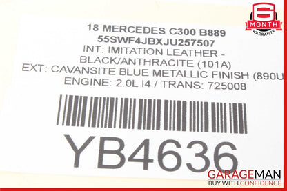 15-20 Mercedes W205 C300 C350e C43 AMG Rear Left Side Door Lock Latch Actuator