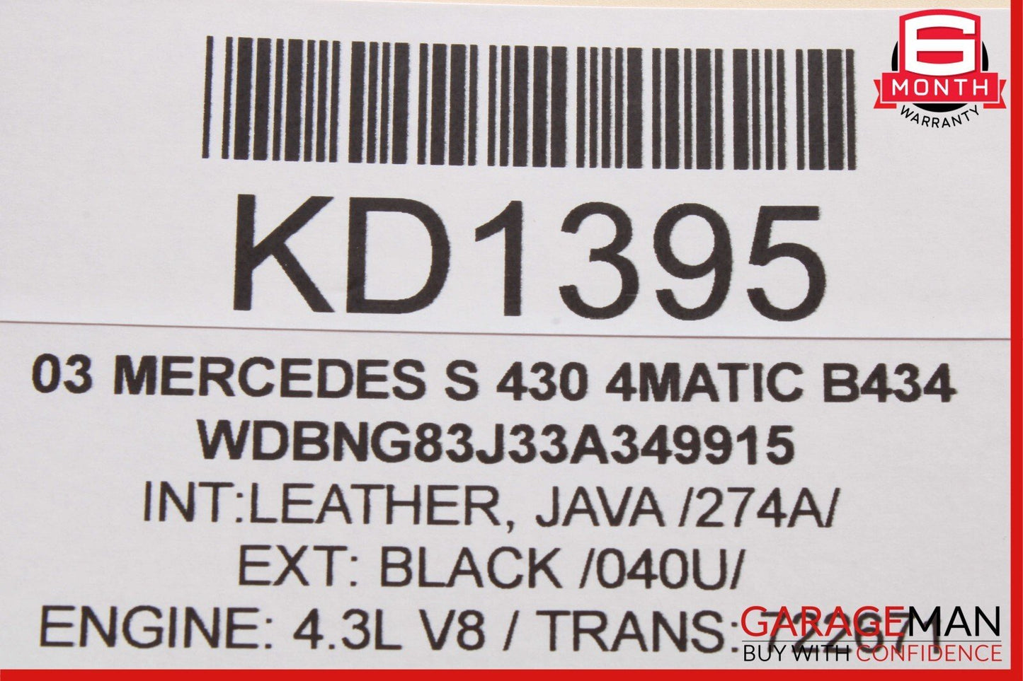 03-06 Mercedes W220 S430 S55 AMG Front Left Side Seat Control Module Unit OEM