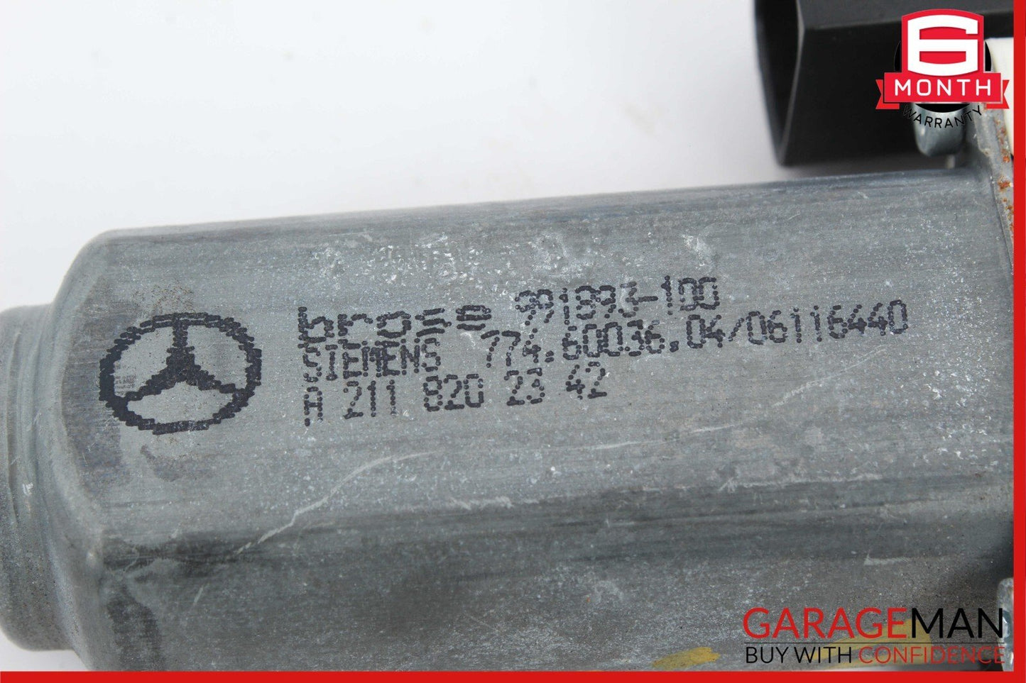 03-09 Mercedes W211 E500 E550 E63 Rear Left Door Window Regulator Motor Unit