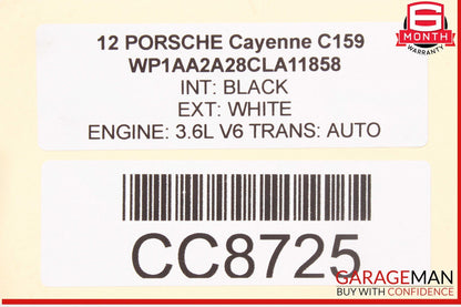 11-18 Porsche Cayenne 958 Rear Differential Diff Axle Carrier OEM