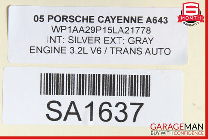 03-10 Porsche Cayenne 955 957 Front Bumper Reinforcement Impact Crash Rebar Bar
