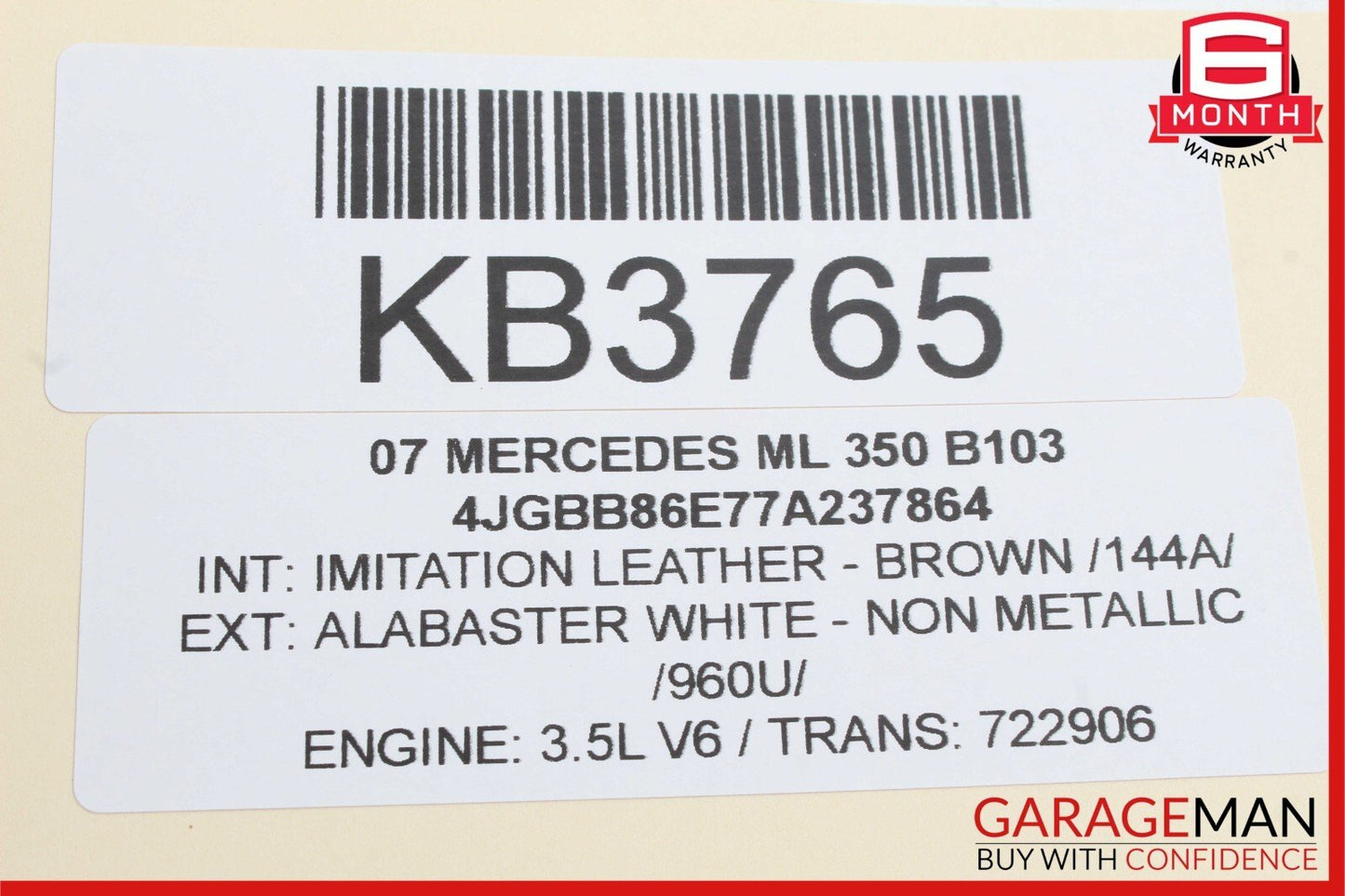 03-12 Mercedes W164 ML350 SLK280 Front Right Side Seat Control Module Unit OEM