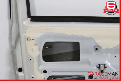 12-17 Fiat 500 Front Left Driver Side Door Shell Panel White OEM