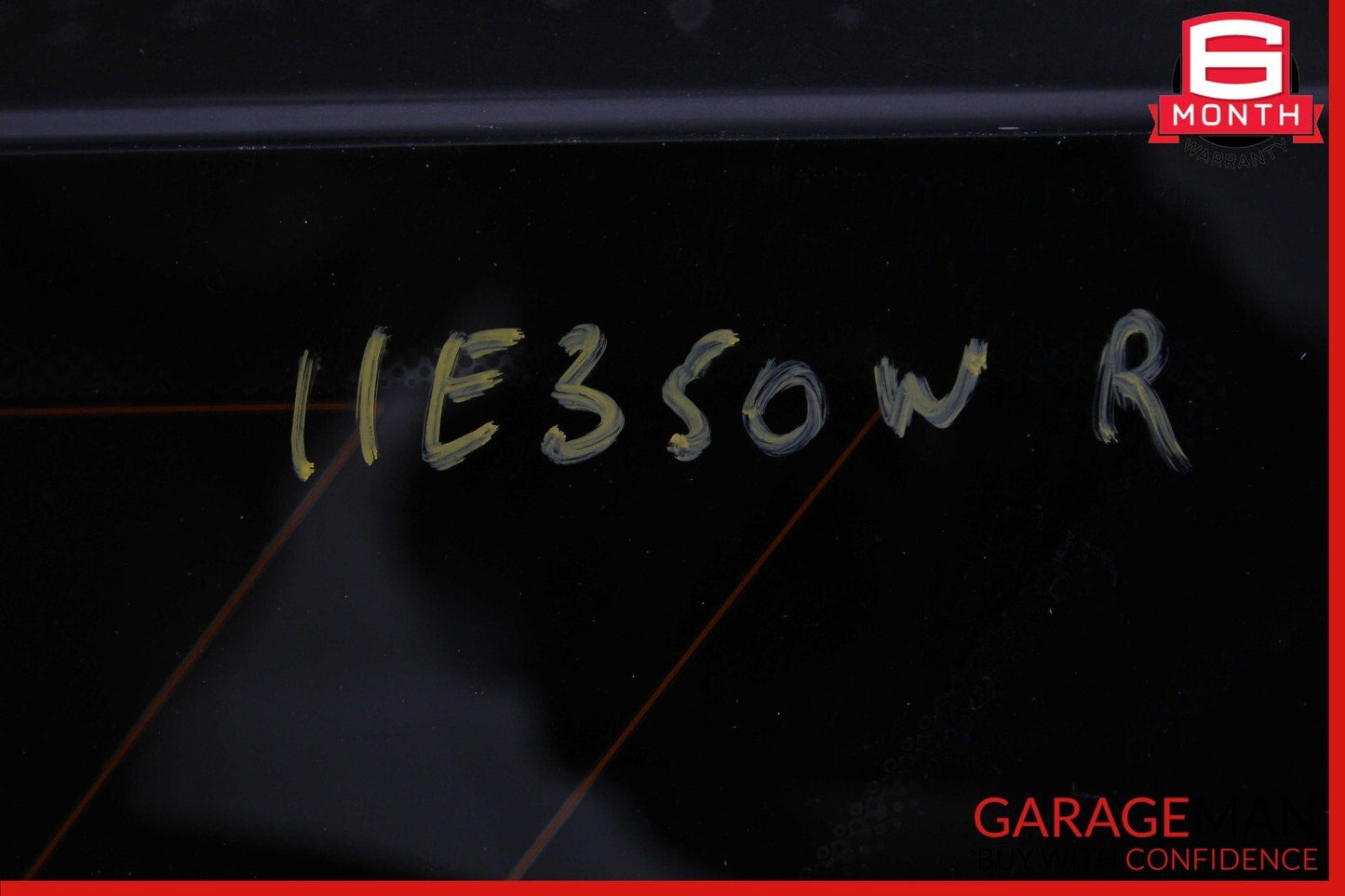 11-17 Mercedes W212 E350 Wagon Rear Right Side Door Quarter Window Glass Tinted