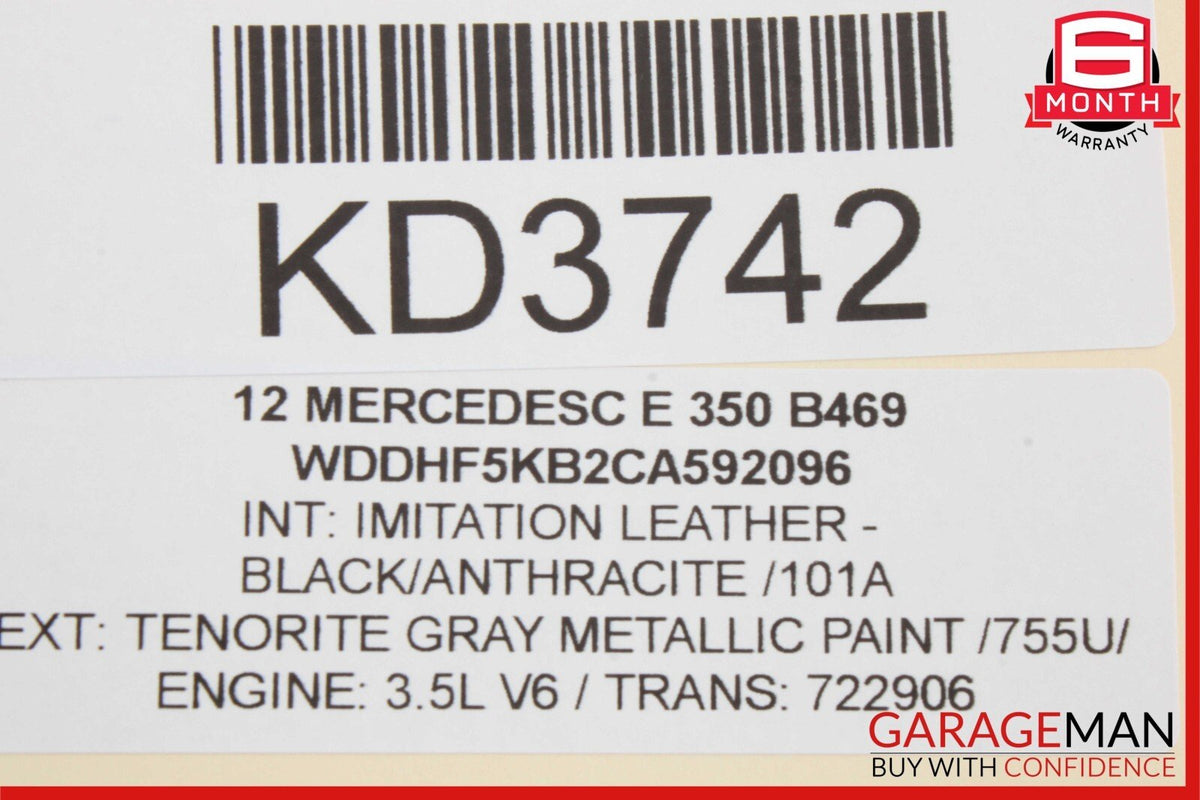 08-18 Mercedes E350 E400 GLK350 C350 Rear Right Side Door Lock Latch Actuator
