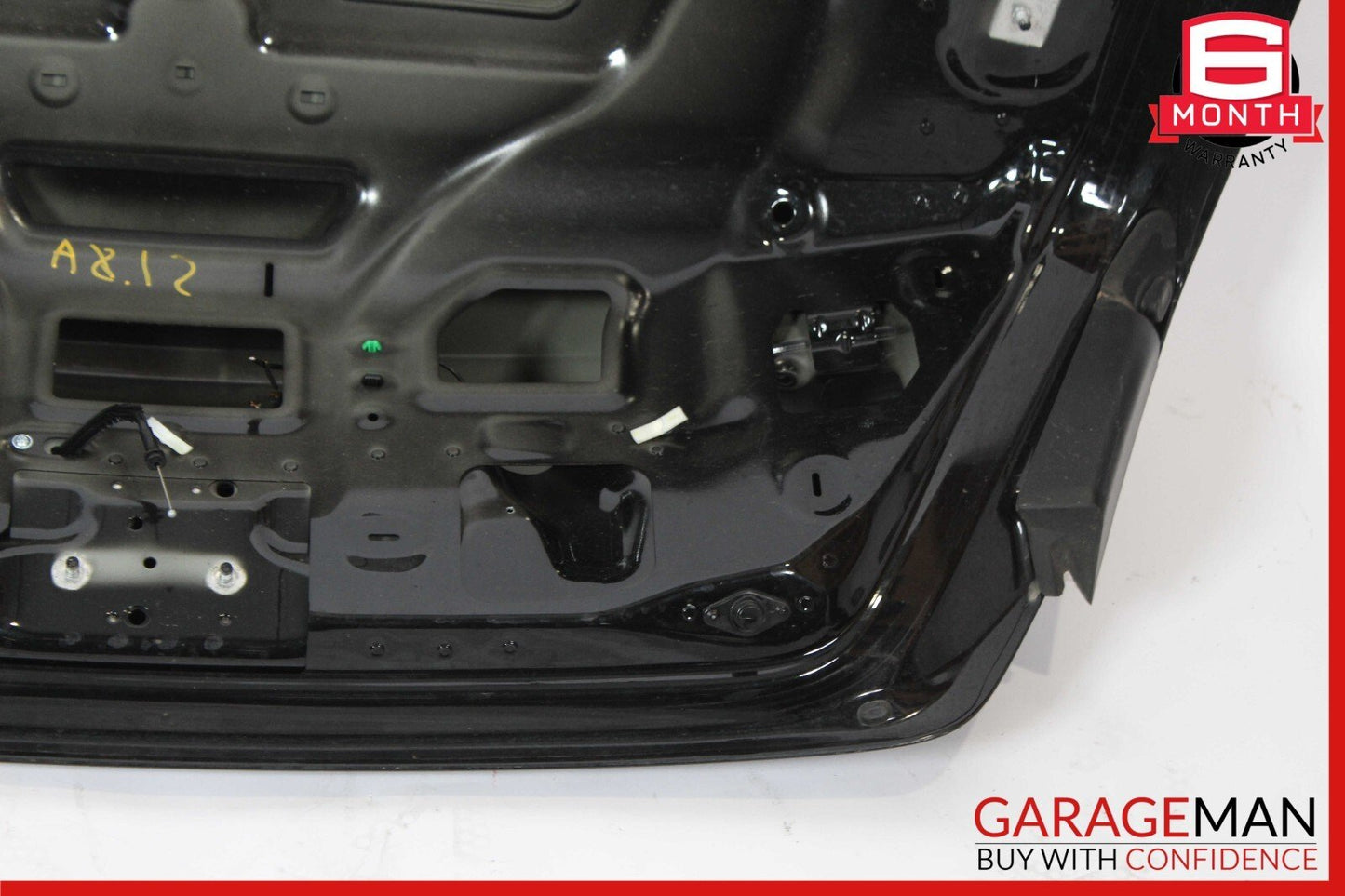 11-14 Audi A8 S8 Rear Trunk Lid Hatch Tailgate Deck Shell Black OEM