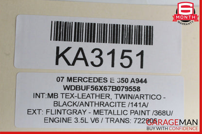 03-09 Mercedes W211 E350 E500 E550 Door Control Module Rear Left Side OEM