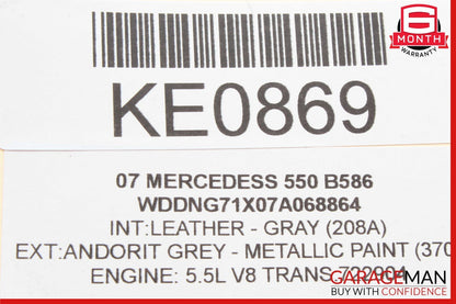 07-13 Mercedes W221 S550 S400 Rear Left Side Seat Control Memory Switch OEM