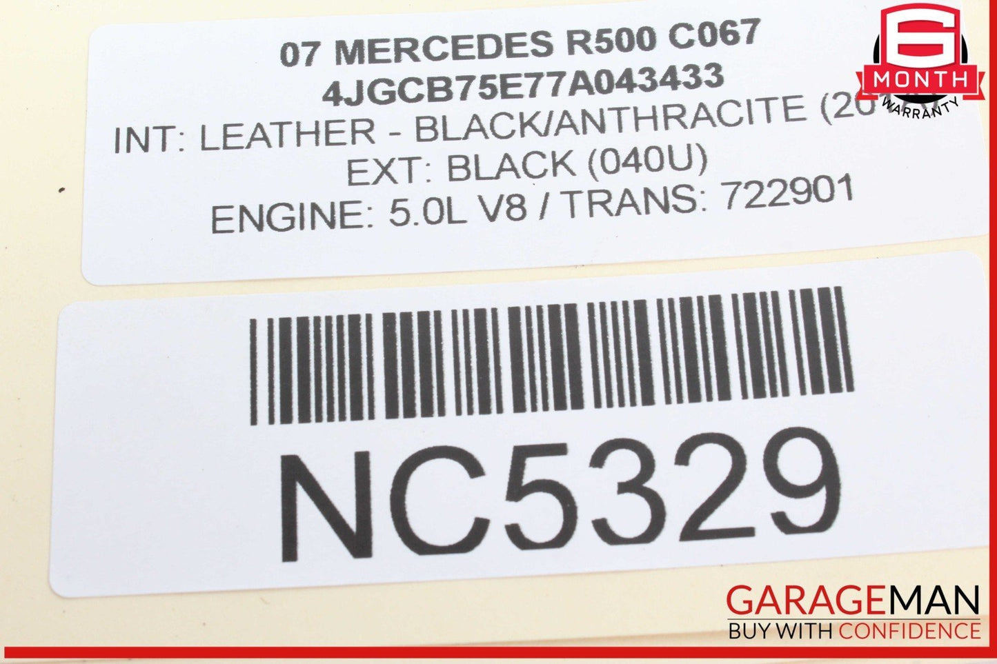06-13 Mercedes W251 R500 Front Right Side Spindle Knuckle Hub w/ Rotor Disc OEM
