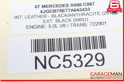 06-13 Mercedes W251 R500 Front Right Side Spindle Knuckle Hub w/ Rotor Disc OEM