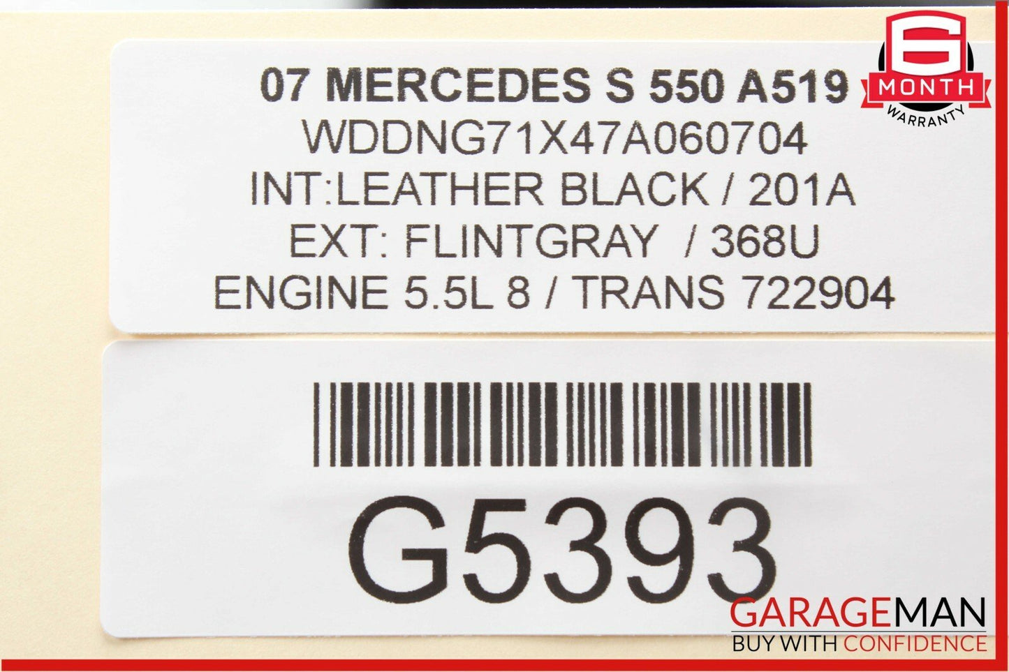 07-13 Mercedes W221 S550 CL550 Trunk SAM Fuse Relay Box Block