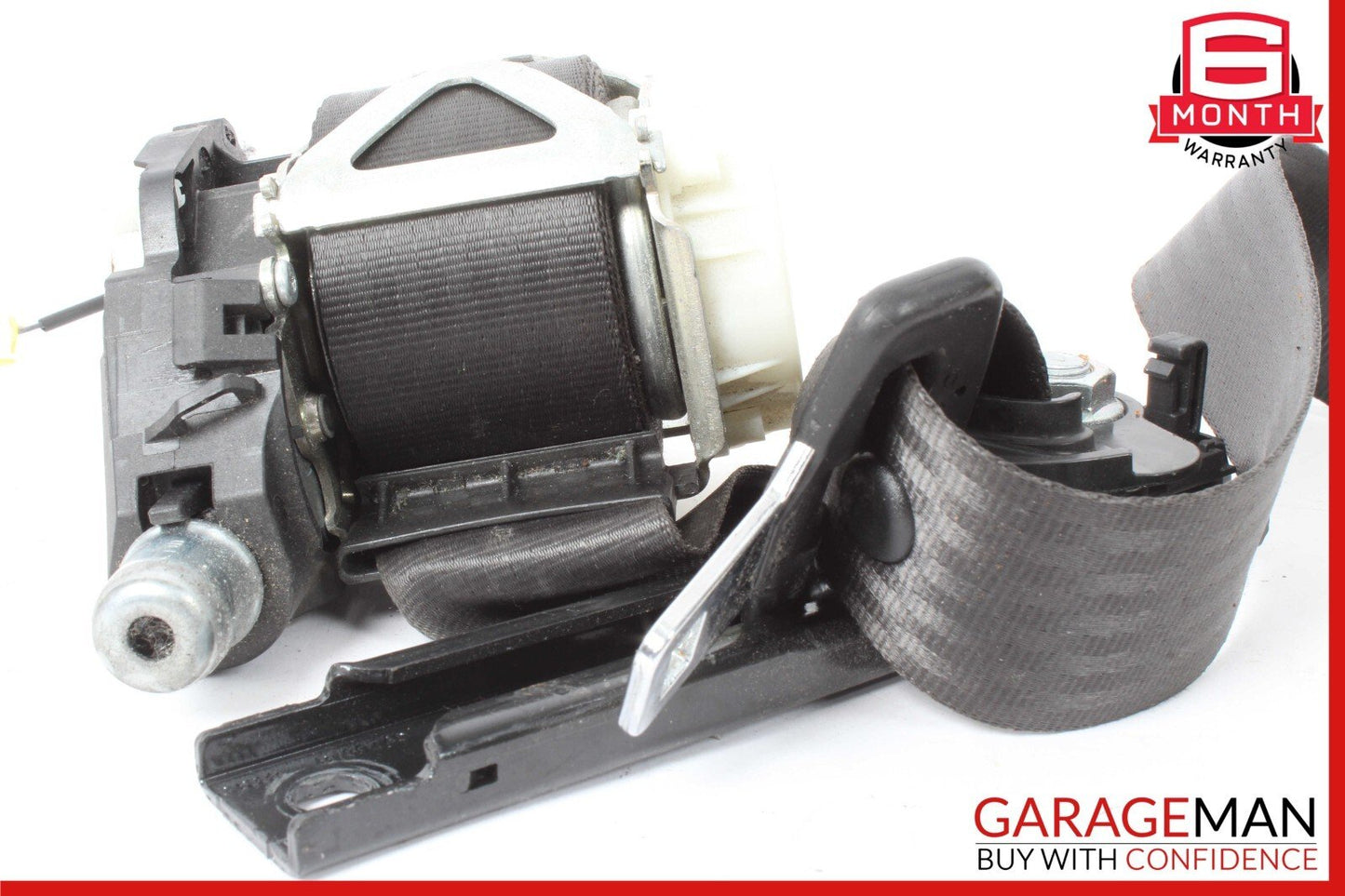 08-18 Maserati GranTurismo M145 Coupe Front Right Side Seat Belt Black OEM