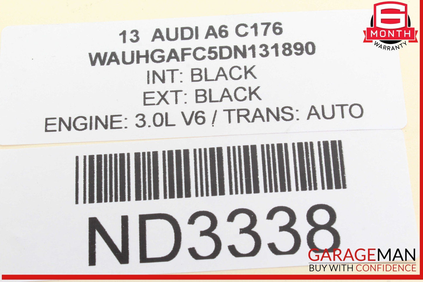 12-18 Audi A6 A7 Transmission Oil Cooler Hose Tube OEM