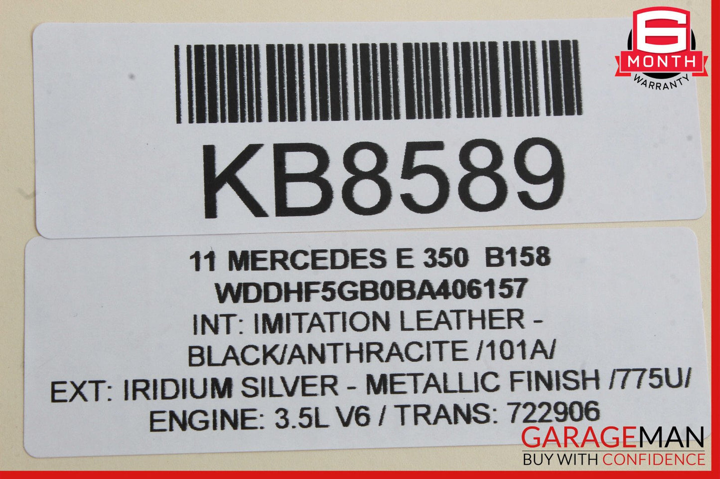 10-16 Mercedes W212 E350 E550 CLS400 Front Left Side Top Upper Control Arm OEM