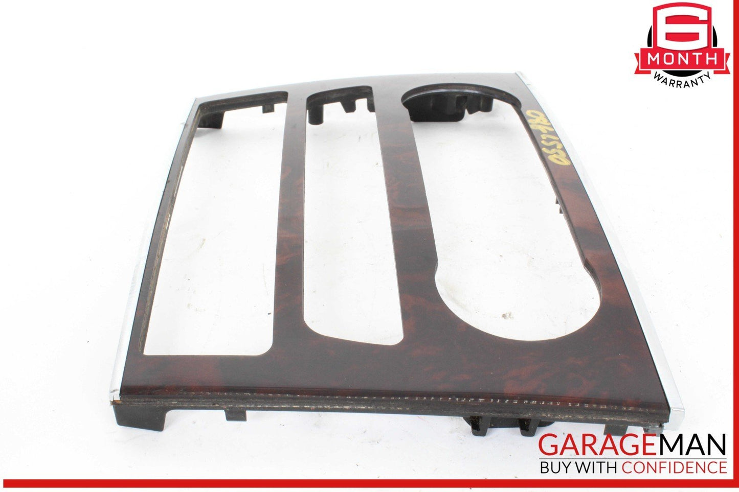 06-12 Mercedes X164 GL550 ML350 Center Console Control Trim Panel Wood Bezel