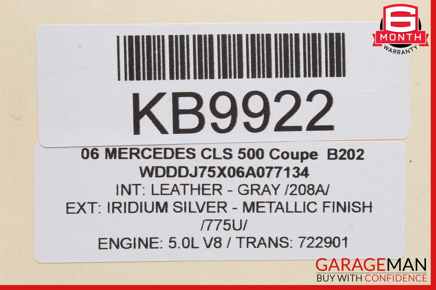 06-11 Mercedes W219 CLS500 CLS55 AMG AC A/C Climate Control Unit OEM