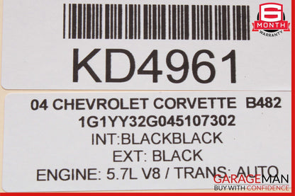 97-04 Chevrolet Corvette Rear Right Passenger Side Lower Control Arm OEM