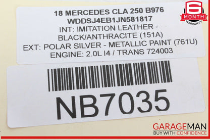 14-19 Mercedes W117 CLA250 Rear Right Wheel Spindle Knuckle Hub OEM