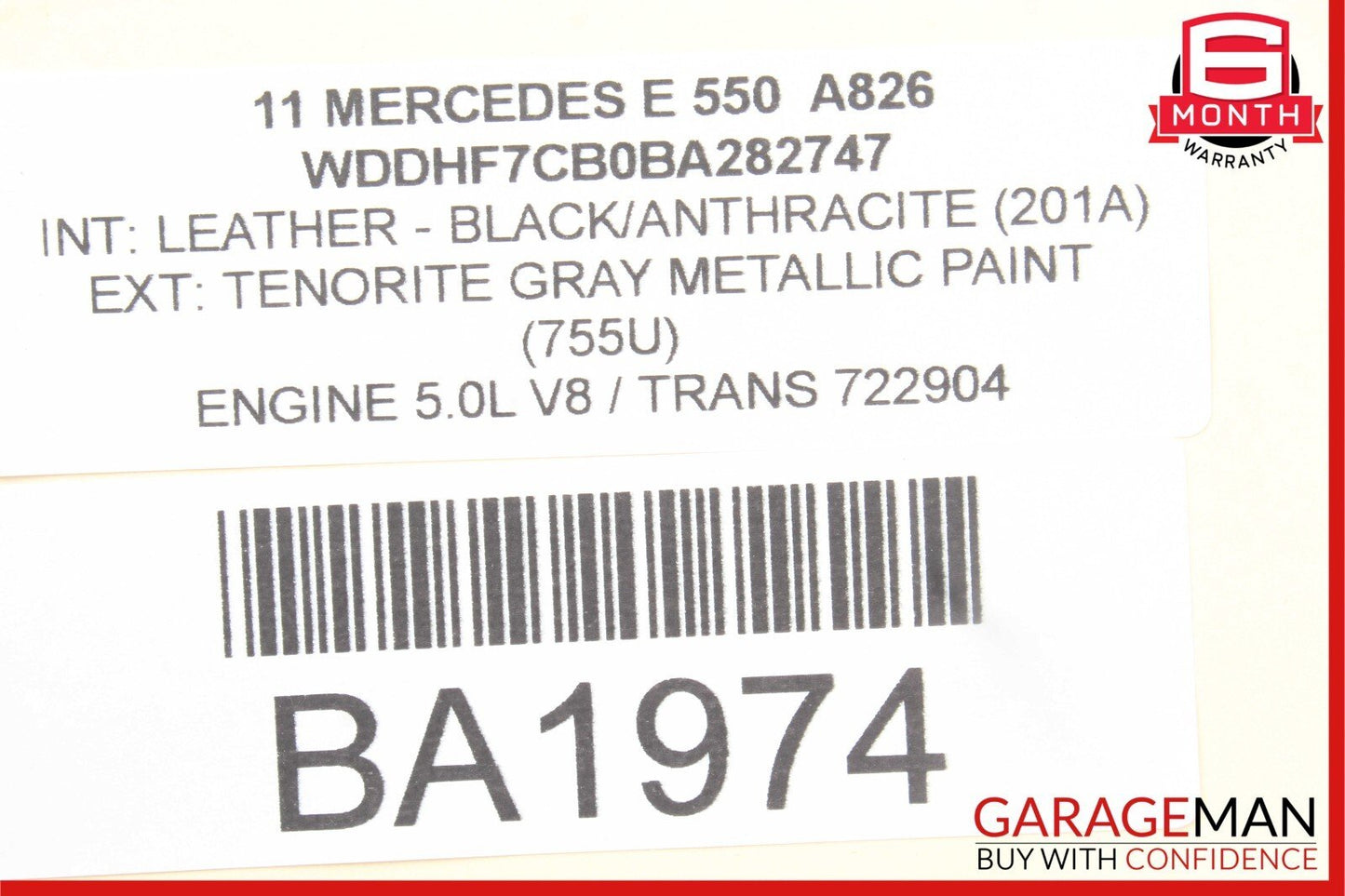 08-18 Mercedes W212 E550 C250 C300 Front Right Side Door Control Module OEM