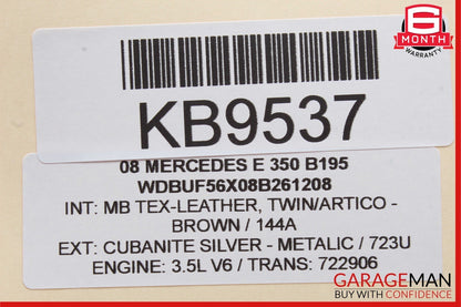 Mercedes W211 E350 GL450 ML350 R320 Sirius Satellite Radio Receiver Module OEM