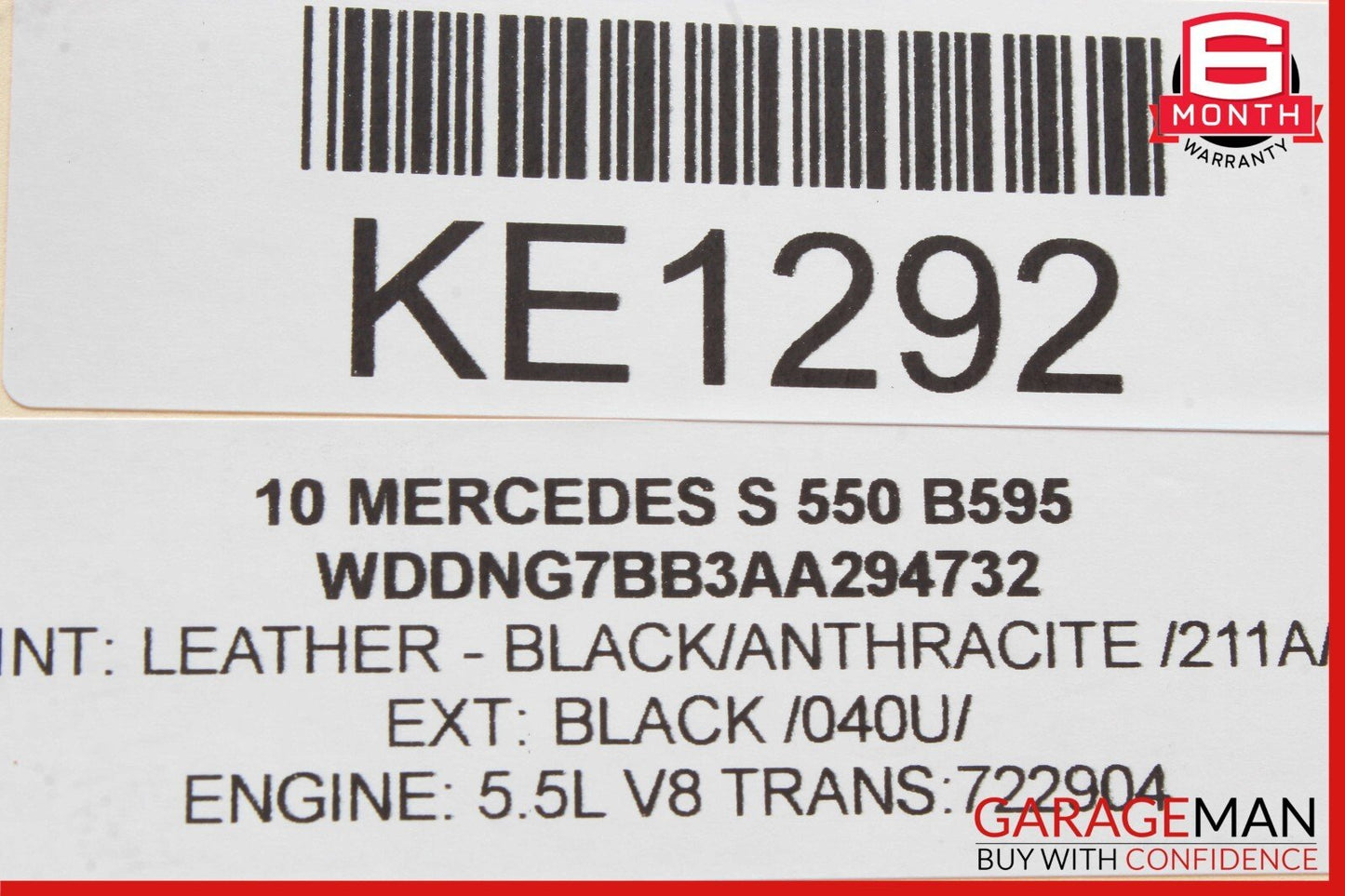 07-14 Mercedes W221 S550 S400 CL550 Headlight Head Light Switch Control Module