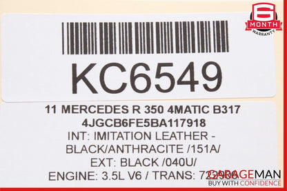 06-13 Mercedes W251 R350 GL450 ML350 Pano Panoramic Sunroof Sun Roof Motor Unit