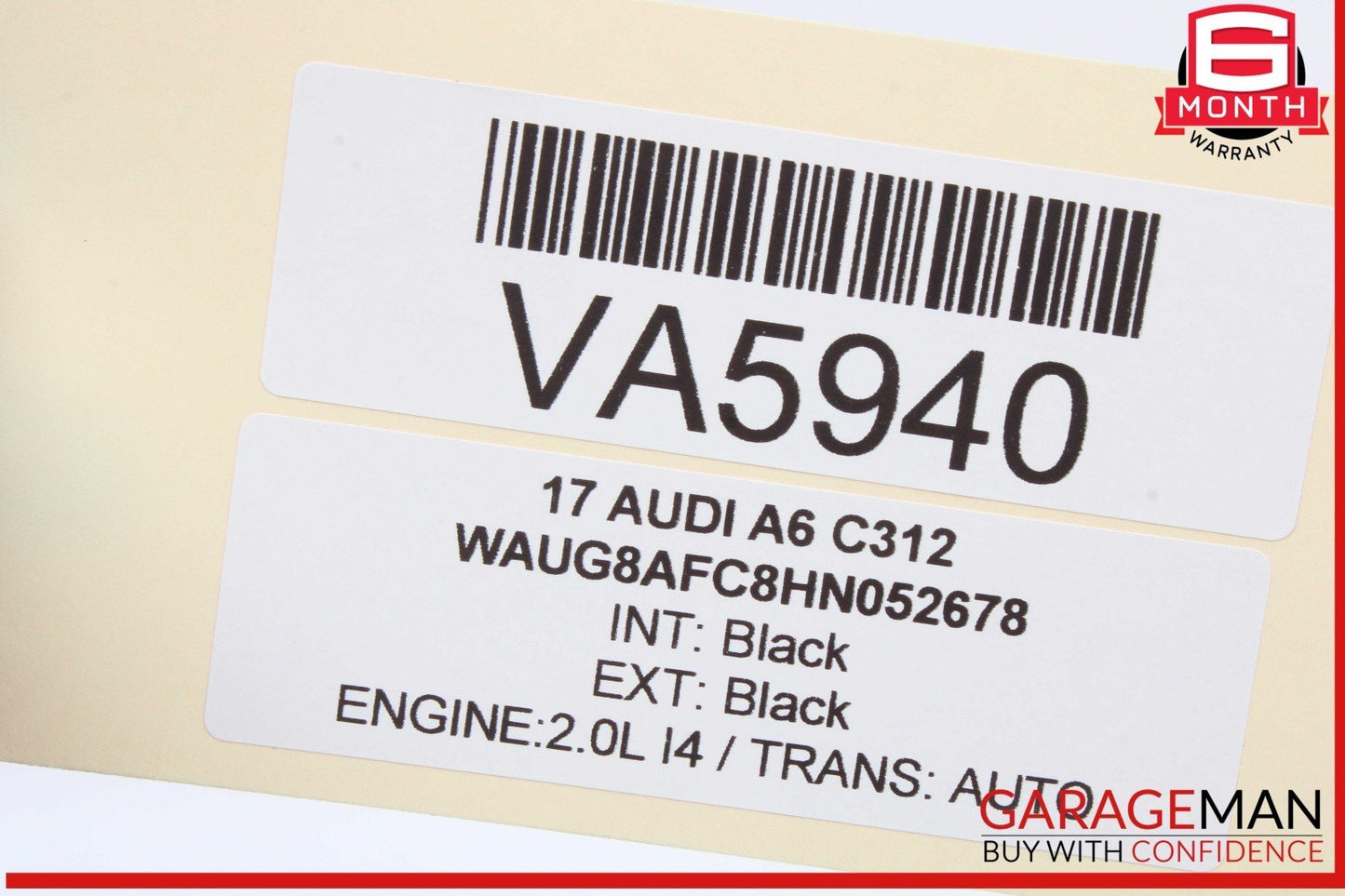 12-18 Audi A6 A7 BCM Body Comfort Control Module Unit 4H0907064AR OEM