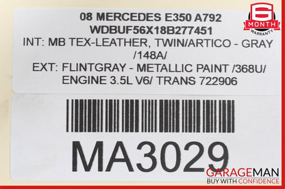 03-09 Mercedes W211 E350 E320 Rear Left Side Door Controller Module Unit OEM