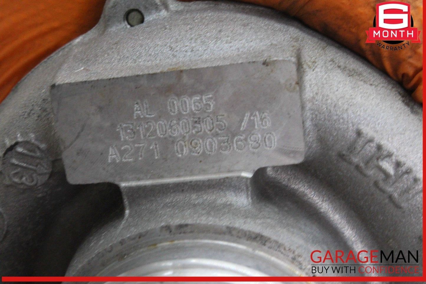 12-15 Mercedes W204 C250 1.8L Turbo Charger Turbocharger Manifold Assembly OEM