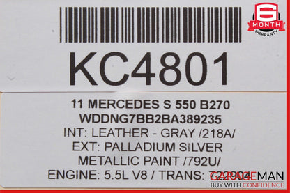 10-13 Mercedes W221 S350 S550 S65 Rear Sam Fuse Box Relay Control Module OEM