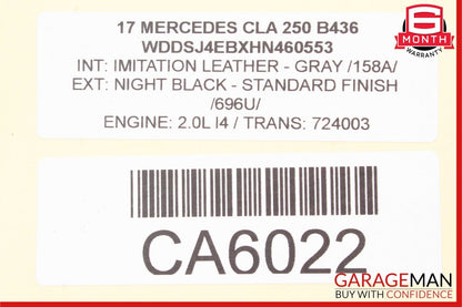 13-17 Mercedes W117 CLA250 Master Cylinder Power Brake Booster OEM