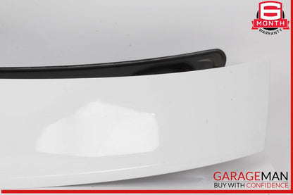 11-15 Audi TT TTS Rear Tailgate Trunk Spoiler 8J0827948E White OEM