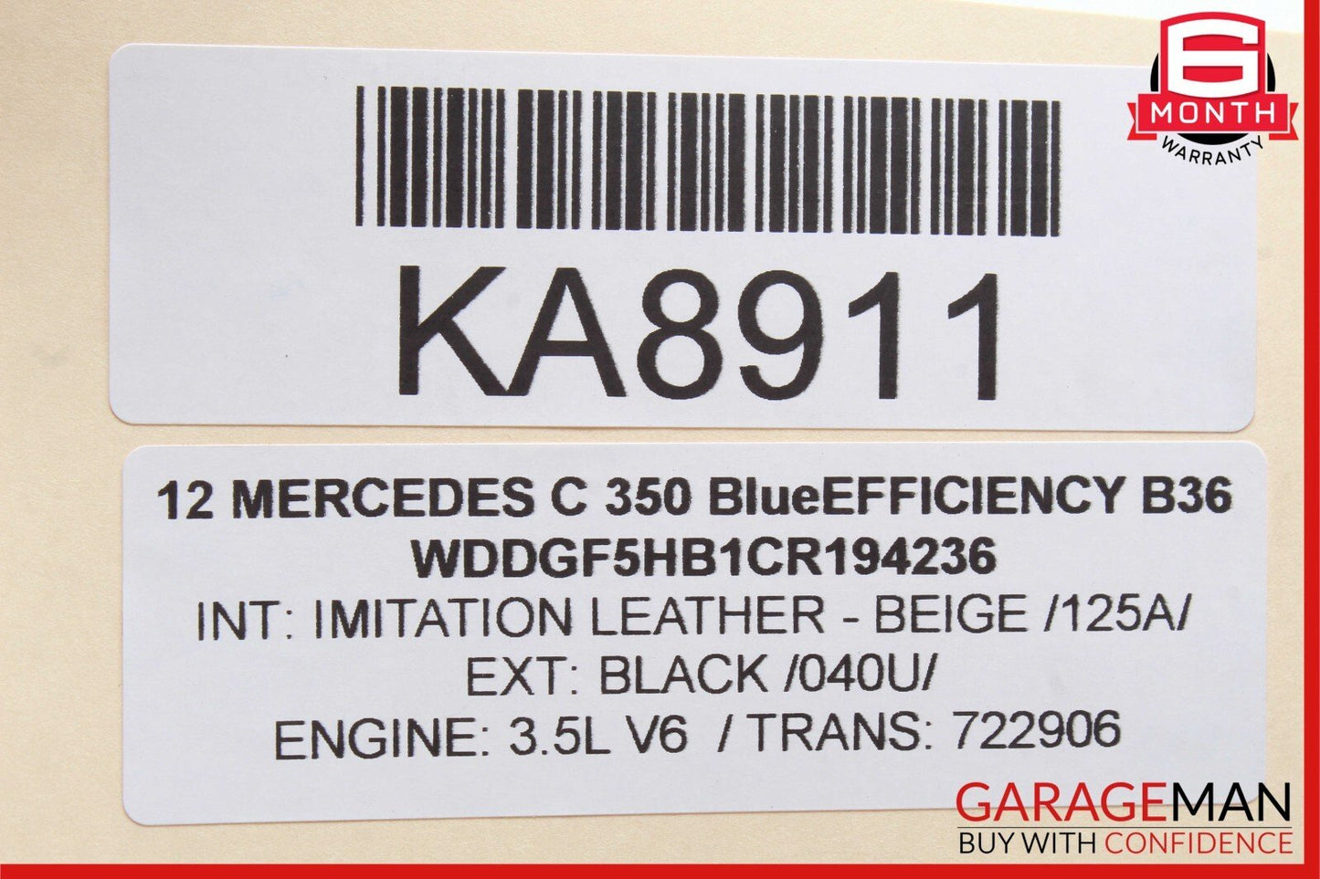 08-18 Mercedes C350 E350 C250 CLS550 Front Right Side Door Control Module Unit