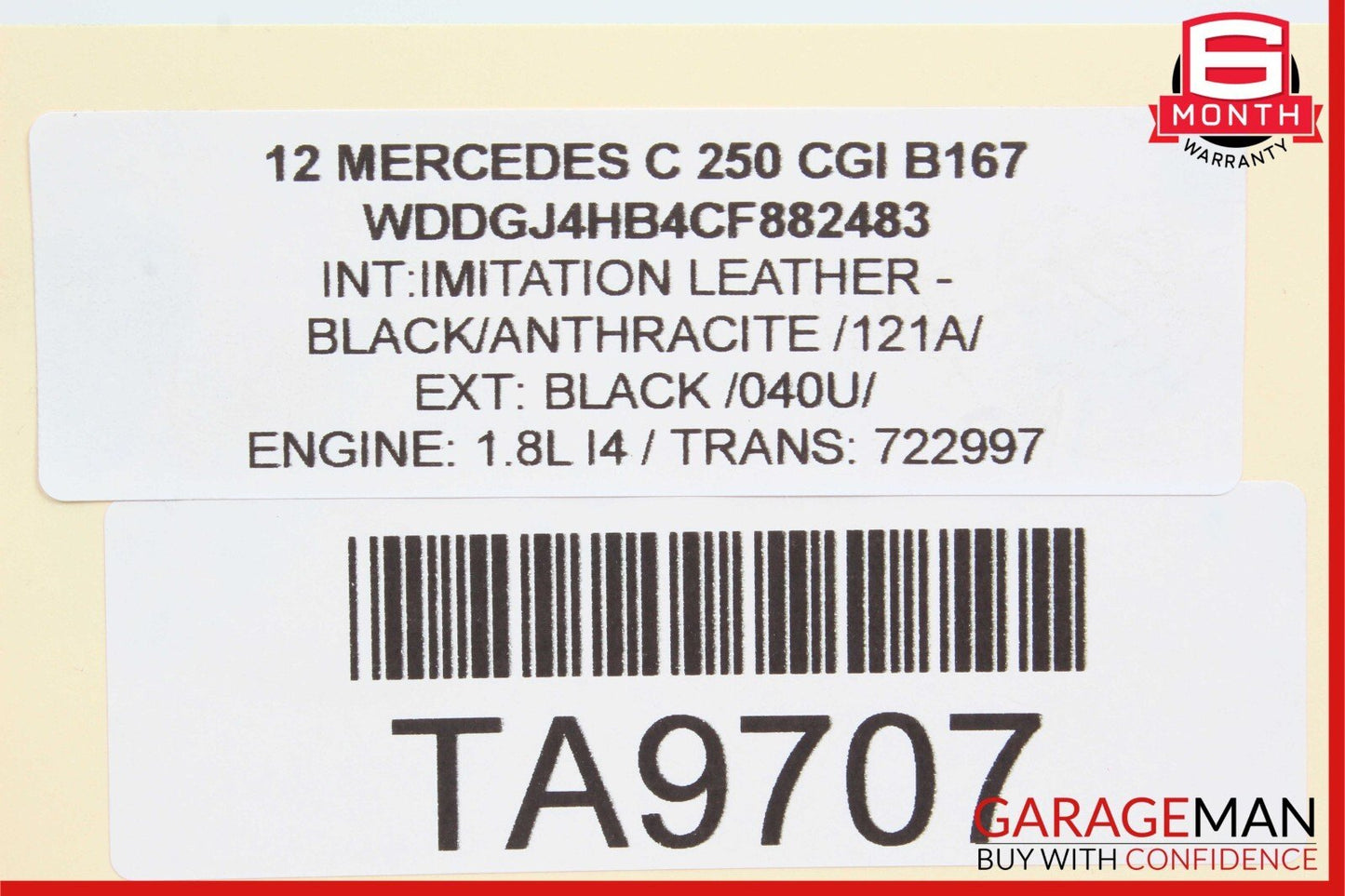 12-14 Mercedes W204 C250 Power Steering Pump Reservoir Hose Tube Assembly OEM