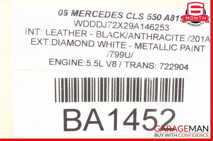 06-11 Mercedes W219 CLS550 E350 E550 Rear Door Keyless Go Control Module Unit
