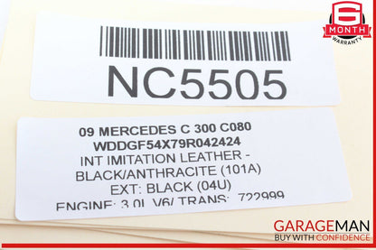 08-14 Mercedes W204 C300 C63 AMG C250 AC A/C Climate Control Switch Trim Bezel