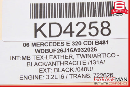 03-09 Mercedes W211 E350 E320 E63 AMG Rear Right Door Controller Module Unit