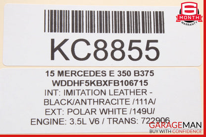 08-14 Mercedes W204 C300 4MATIC Rear Left Side Door Window Regulator Motor OEM