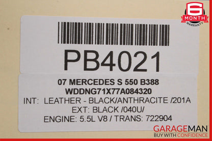07-13 Mercedes W221 S550 CL550 Front Bumper Lower Bracket Impact Bar Frame Assy