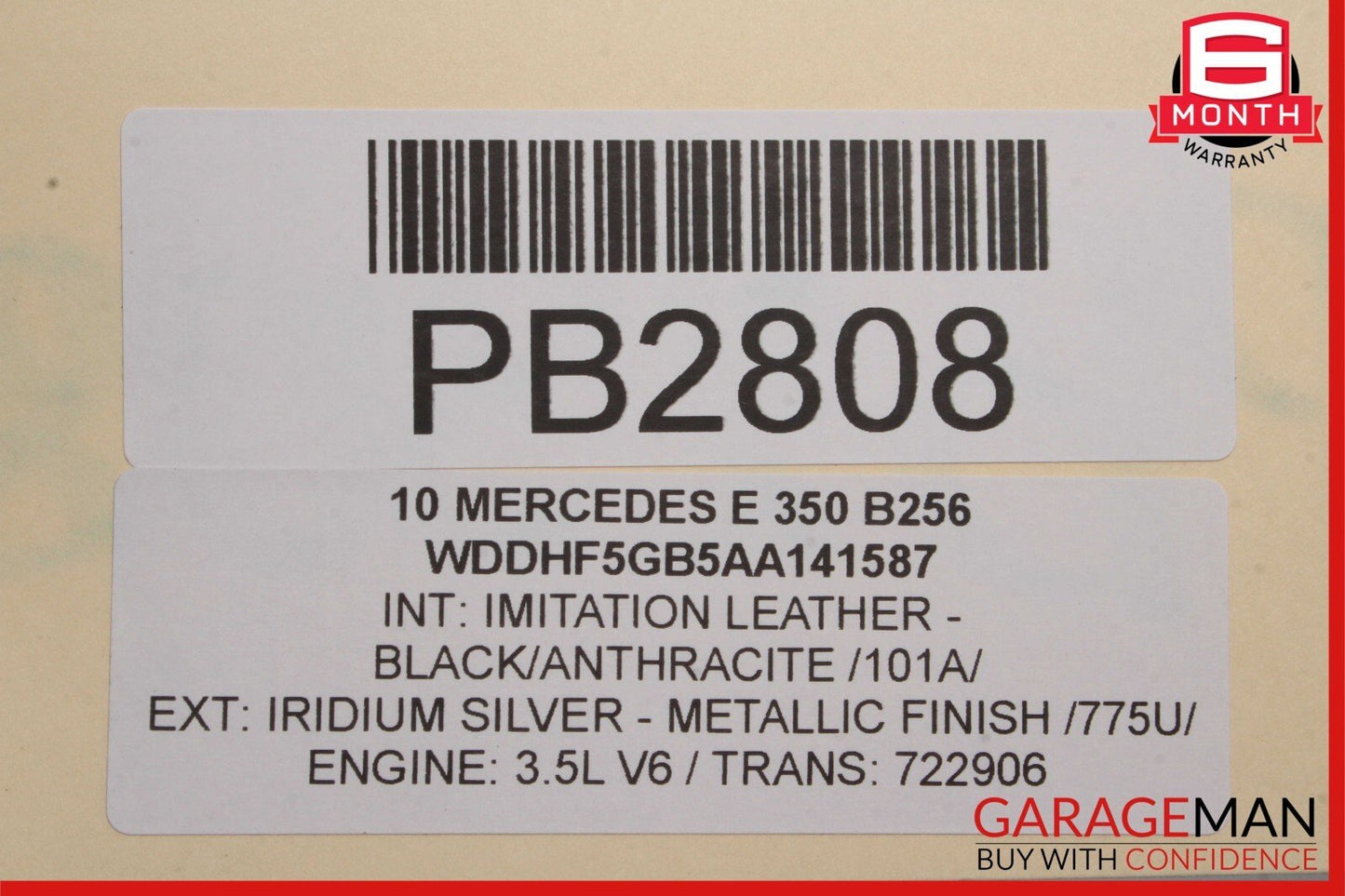 10-16 Mercedes W212 E350 E550 E63 AMG Sport Left Side Skirt Rocker Panel Silver
